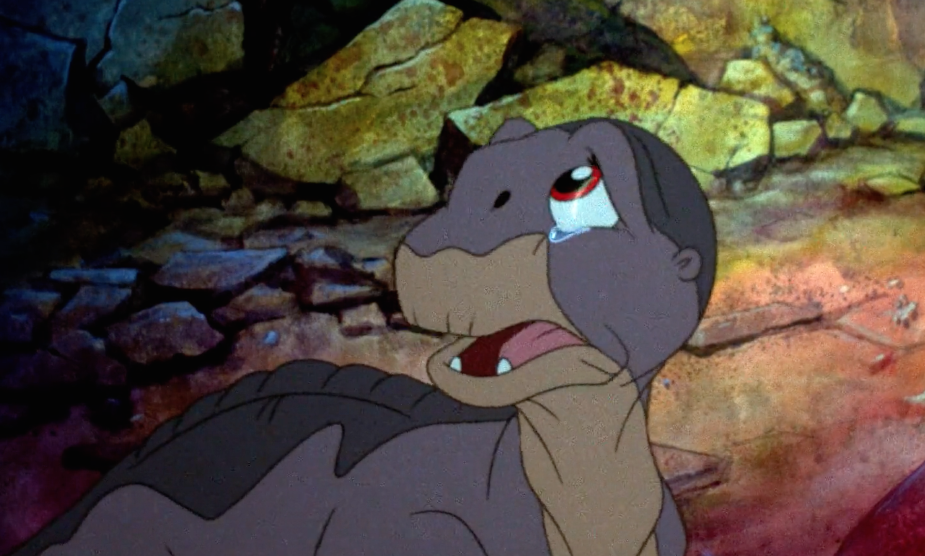 littlefoot-sad-crying-land-before-time-d